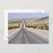 Road Death Valley Postkarte (Vorne/Hinten)