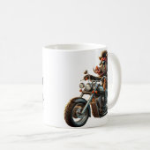 Road Hog Biker Mug | Rebel Motorcycle Hog Design Kaffeetasse (VorderseiteRechts)