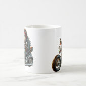 Road Hog Biker Mug | Rebel Motorcycle Hog Design Kaffeetasse (Mittel)