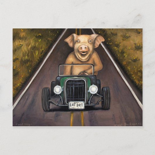 Road Hog Postkarte (Vorderseite)
