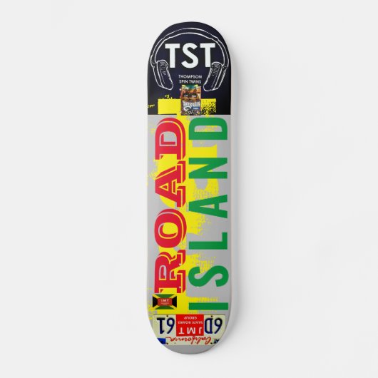 ROAD ISLAND Skateboard (Vorderseite)