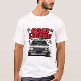 Road Legend Vintage Car Racing T-Shirt
