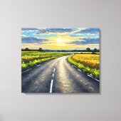 Road Leinwanddruck (Vorderseite)