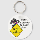 Road Rage Spaß Schlüsselanhänger (Vorderseite)