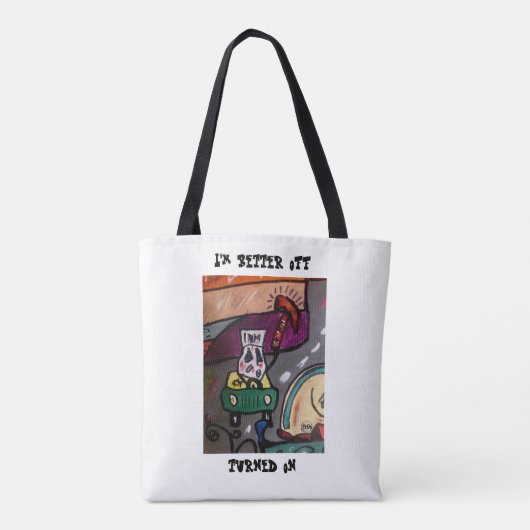 Road Rage Tote Bag Tasche (Rückseite)