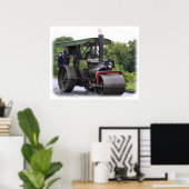 Road Roller Ayesha 9R072D-161 Poster (Heimbüro)