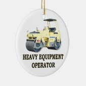 ROAD ROLLER KERAMIKORNAMENT (Rechts)