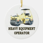 ROAD ROLLER KERAMIKORNAMENT (Vorne)