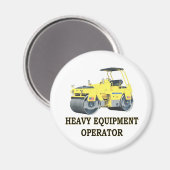ROAD ROLLER MAGNET (Vorderseite/Rückseite)