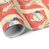 ROAD RUNNER™ BEEP BEEP™™™ GESCHENKPAPIER (Rolleneckpunkt)