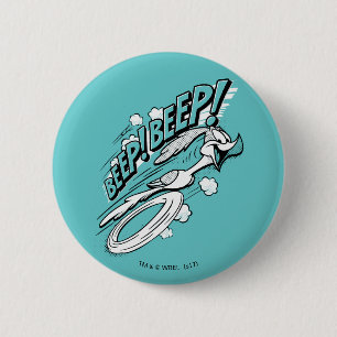 ROAD RUNNER™ BEEP BEEP!™ Halbton Button