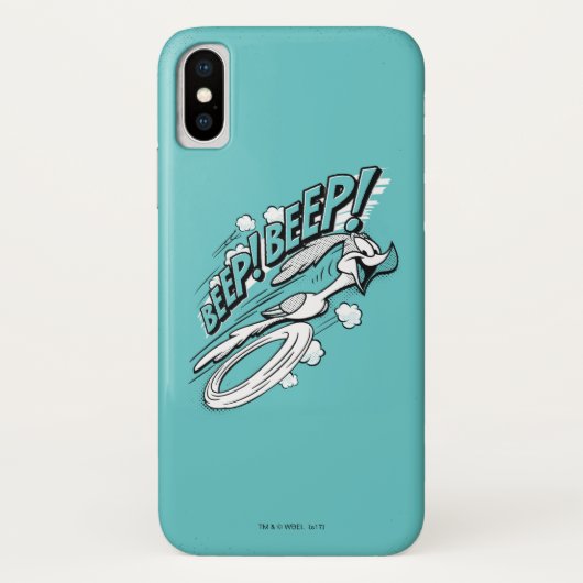ROAD RUNNER™ BEEP BEEP!™ Halftone Case-Mate iPhone Hülle (Rückseite)