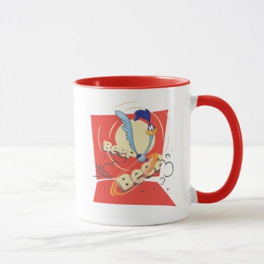 ROAD RUNNER™ BEEP BEEP!™ Sonnenuntergang-Grafik Tasse (Rechts)