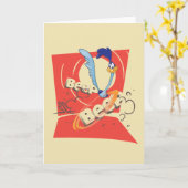 ROAD RUNNER™ BEEP BEEP!™ Sunset Graphic Karte (Gelbe Blume)