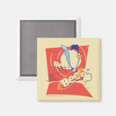 ROAD RUNNER™ BEEP BEEP!™ Sunset Graphic Magnet (Vorderseite/Rückseite)