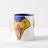 ROAD RUNNER™ Big Mouth Zweifarbige Tasse (Vorderseite Links)