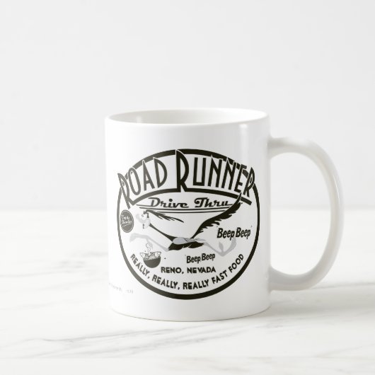 ROAD RUNNER™ Drive Thru Kaffeetasse (Rechts)