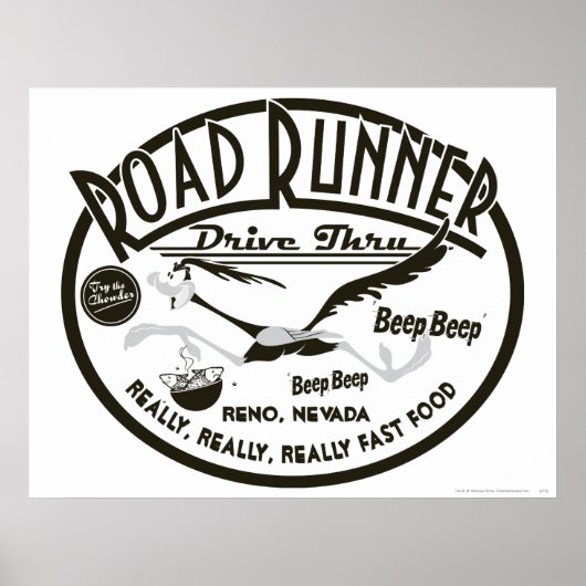 ROAD RUNNER™ Drive Thru Poster (Vorne)