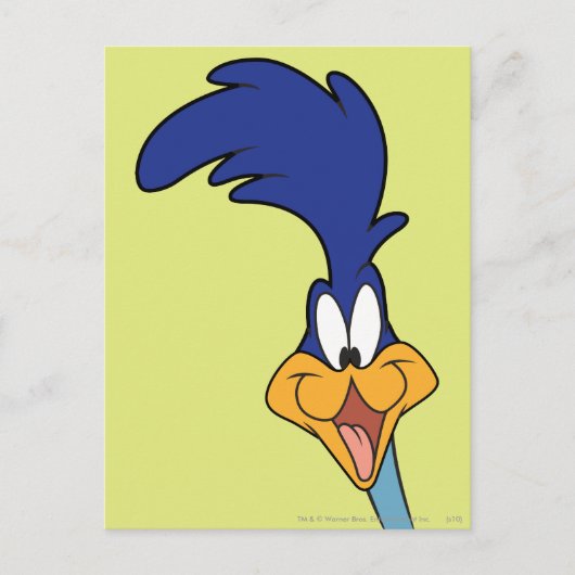 ROAD RUNNER™ Face Postkarte (Vorderseite)