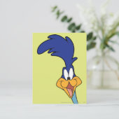 ROAD RUNNER™ Face Postkarte (Stehend Vorderseite)