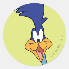 ROAD RUNNER™ Face Runder Aufkleber