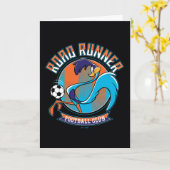 ROAD RUNNER™ Football Club Badge Karte (Gelbe Blume)