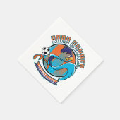 ROAD RUNNER™ Football Club Badge Serviette (Ecke)