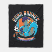 ROAD RUNNER™ Fußballclub-Abzeichen Fleecedecke (Vorderseite)