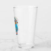 ROAD RUNNER™ Fußballclub-Abzeichen Glas (Links)