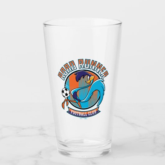 ROAD RUNNER™ Fußballclub-Abzeichen Glas (Vorderseite)