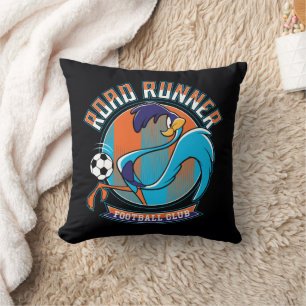 ROAD RUNNER™ Fußballclub-Abzeichen Kissen