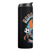 ROAD RUNNER™ Fußballclub-Abzeichen Thermosbecher (Nach links gedreht)