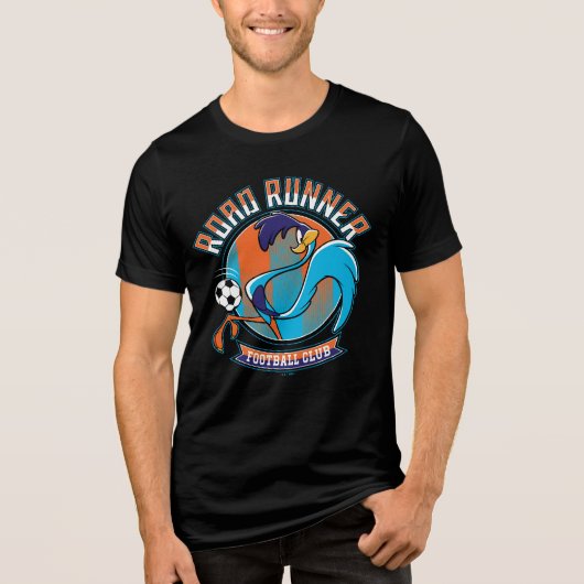 ROAD RUNNER™ Fußballclub-Abzeichen Tri-Blend Shirt (Vorderseite)