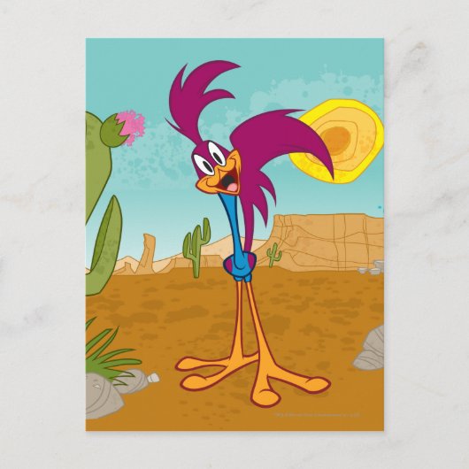 ROAD RUNNER™ Head Tilght Postkarte (Vorderseite)