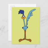 ROAD RUNNER™ in Farbe Postkarte (Vorne/Hinten)