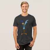 ROAD RUNNER™ in Farbe Tri-Blend Shirt (Vorderseite voll)
