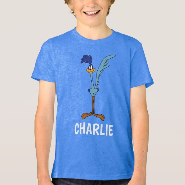 ROAD RUNNER™ in Farbe Tri-Blend Shirt (Vorderseite)