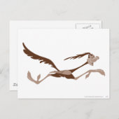 ROAD RUNNER™ läuft Postkarte (Vorne/Hinten)