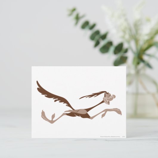 ROAD RUNNER™ läuft Postkarte (Stehend Vorderseite)