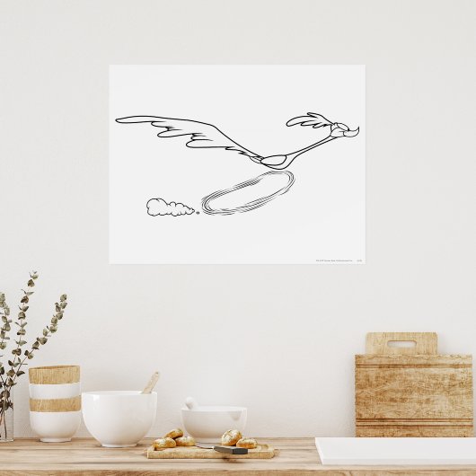 ROAD RUNNER™ - Läuft schnell Poster (Küche)