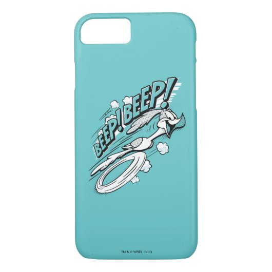 ROAD RUNNER™ REEP BEEP BEEP™™ Halftone Case-Mate iPhone Hülle (Rückseite)