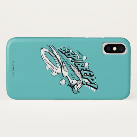 ROAD RUNNER™ REEP BEEP BEEP™™ Halftone Case-Mate iPhone Hülle (Rückseite (Horizontal))