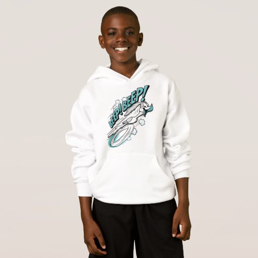 ROAD RUNNER™ REEP BEEP BEEP™™ Halftone Hoodie (Vorne ganz)