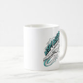 ROAD RUNNER™ REEP BEEP BEEP™™ Halftone Kaffeetasse (VorderseiteRechts)