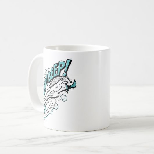 ROAD RUNNER™ REEP BEEP BEEP™™ Halftone Kaffeetasse (Vorderseite Links)