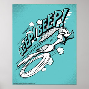 ROAD RUNNER™ REEP BEEP BEEP™™ Halftone Poster