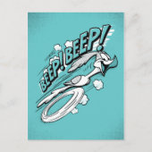 ROAD RUNNER™ REEP BEEP BEEP™™ Halftone Postkarte (Vorderseite)