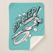 ROAD RUNNER™ REEP BEEP BEEP™™ Halftone Sherpadecke (Vorderseite)