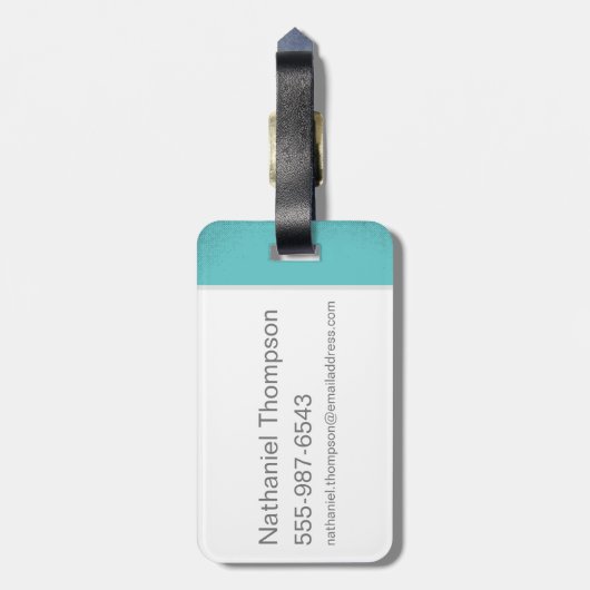 ROAD RUNNER™ REEP BEEP!™ Halftone Gepäckanhänger (Rückseite vertikal)