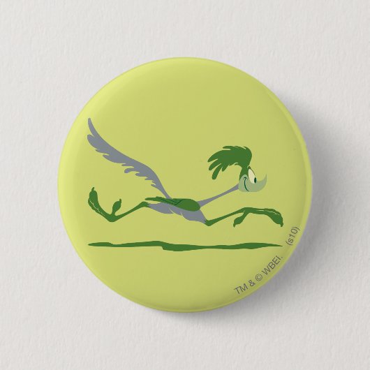 ROAD RUNNER™ Schnell unterwegs Button (Vorderseite)